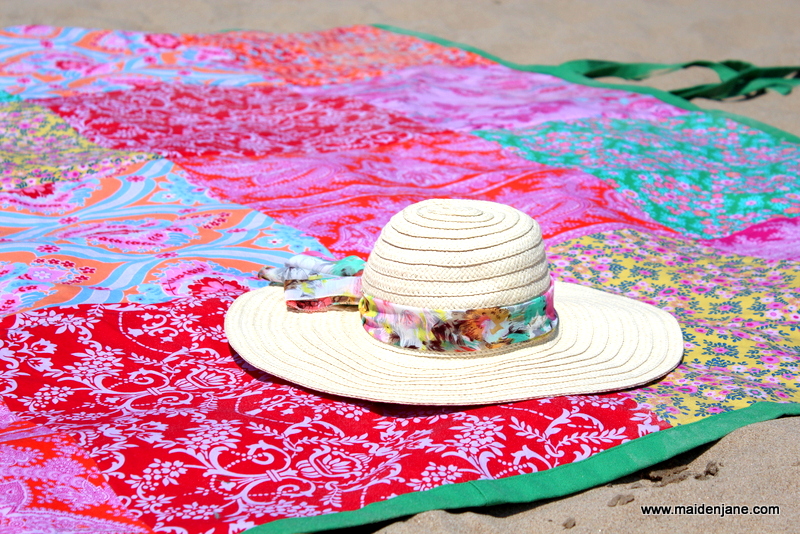 Oversized Beach (and Picnic) Blanket for Me! Maiden Jane