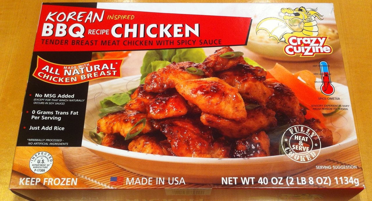 GrubPug REVIEW Crazy Cuizine Korean Inspired BBQ Recipe Chicken