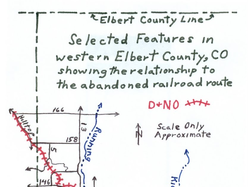 DENVER /& NEW ORLEANS R.R IN THE SHADOW OF THE ROCKIES Parker Pueblo Elizabeth