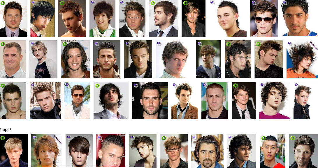 Black Barber Haircut Chart Men