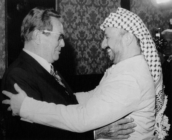 # الجنرال تيتو .... الشيوعي الاخير # Jasser+Arafat+and+Tito