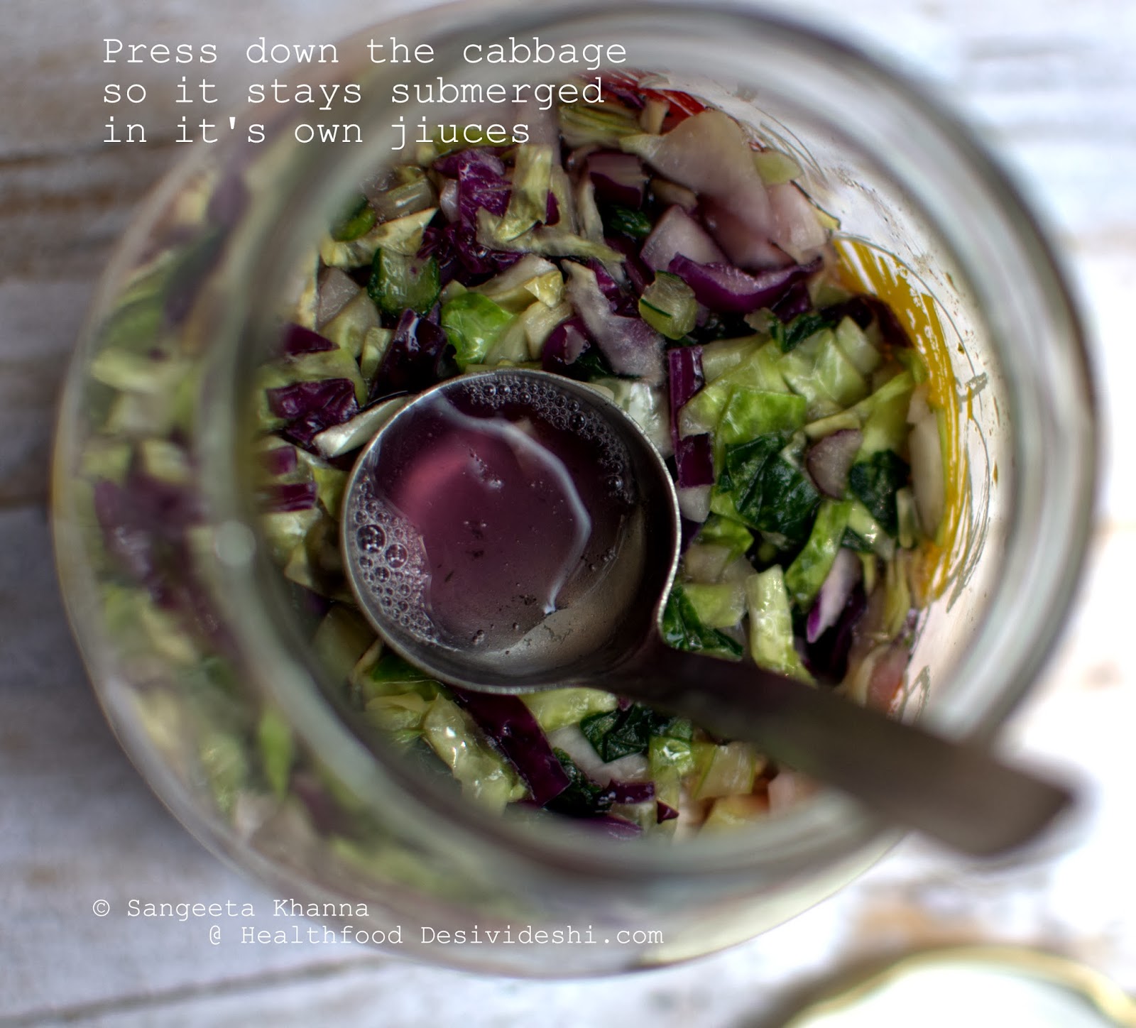 how to make sauerkraut the pickled sour cabbage, a probiotic