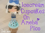 ice cream cupcakes on ameba pico