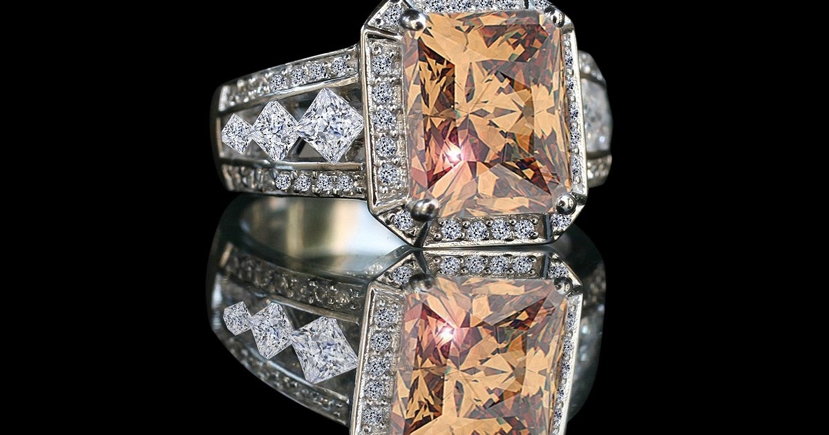 Diamond Veneer simulated diamonds affordable wedding jewelry