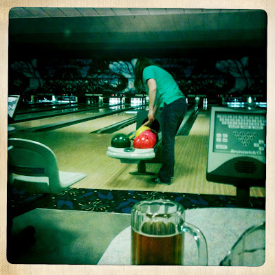 bowling, whale of a time