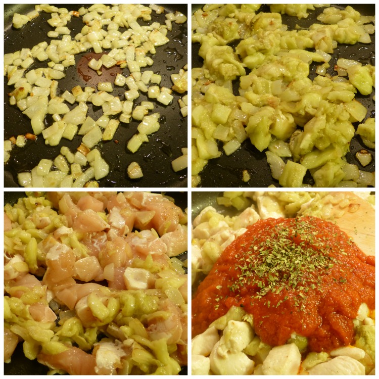 BERENJENAS RELLENAS DE POLLO | Entre Fogones y Artilugios Varios