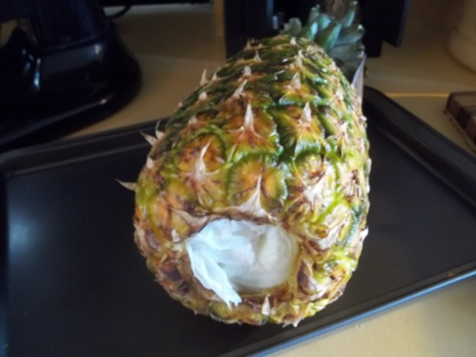 THE BLESSED HEARTH Dried Pineapple howto and a chicken recipe..