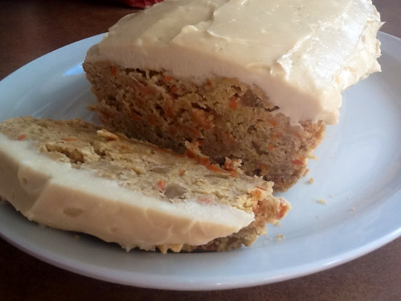 MorningNooNight Carrot Cake with Brown SugarCream Cheese Frosting