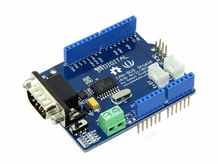 Matthew McMillan: Using the Seeed CAN-BUS shield with an Arduino Mega