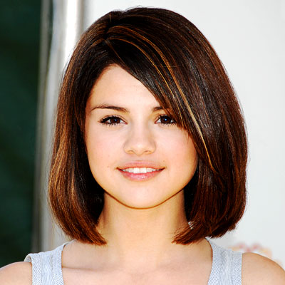 Selena Gomez Hairstyles Bob