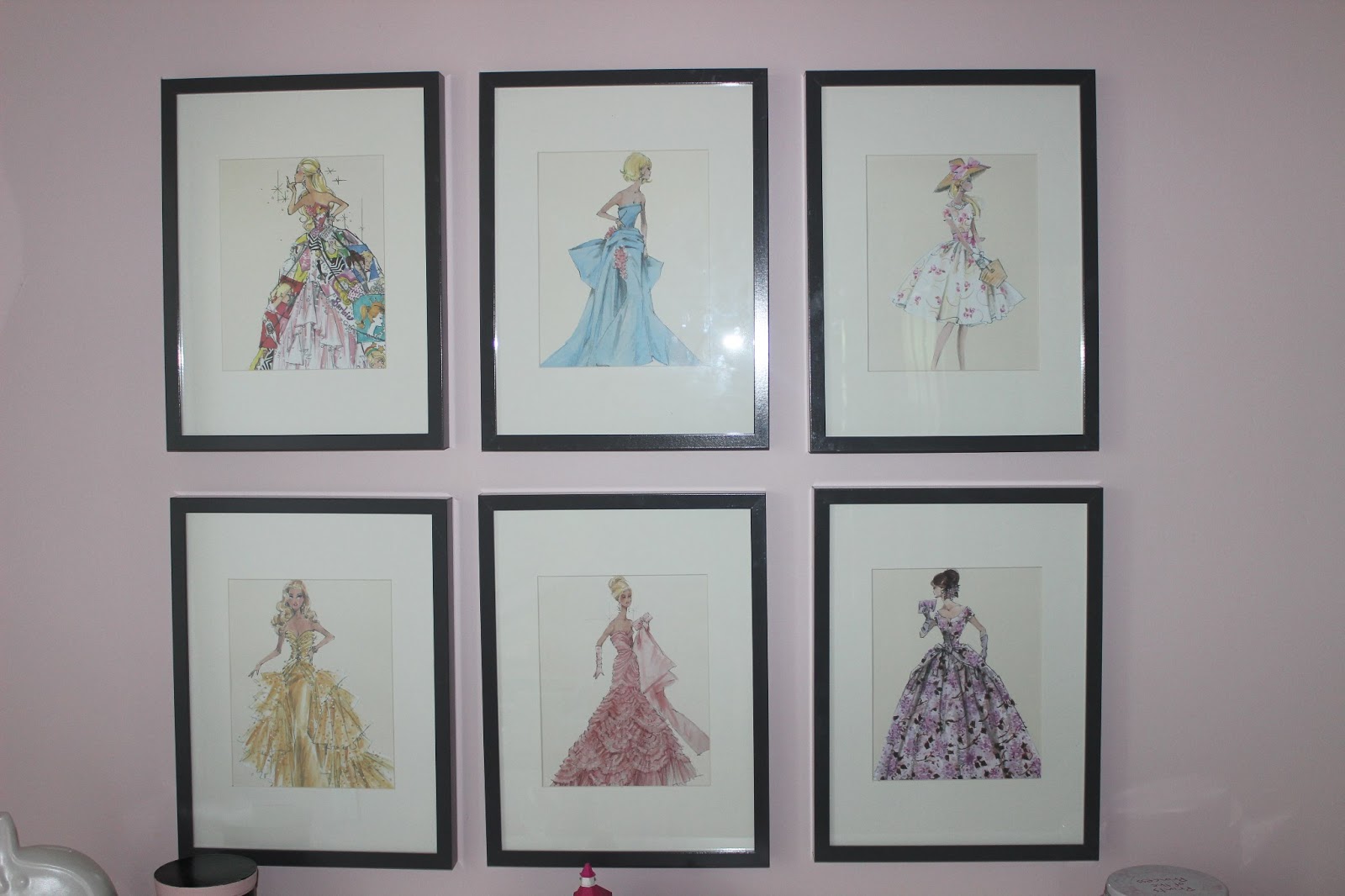 Online Interior Design: Barbie Prints