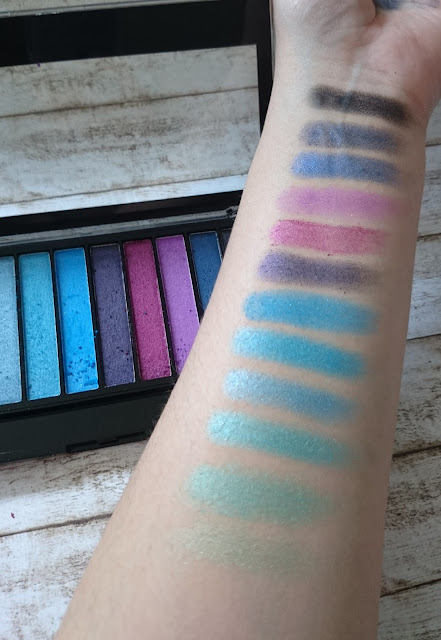 Makeup Revolution Redemption Palette Mermaids vs Unicorns Lidschattenpalette