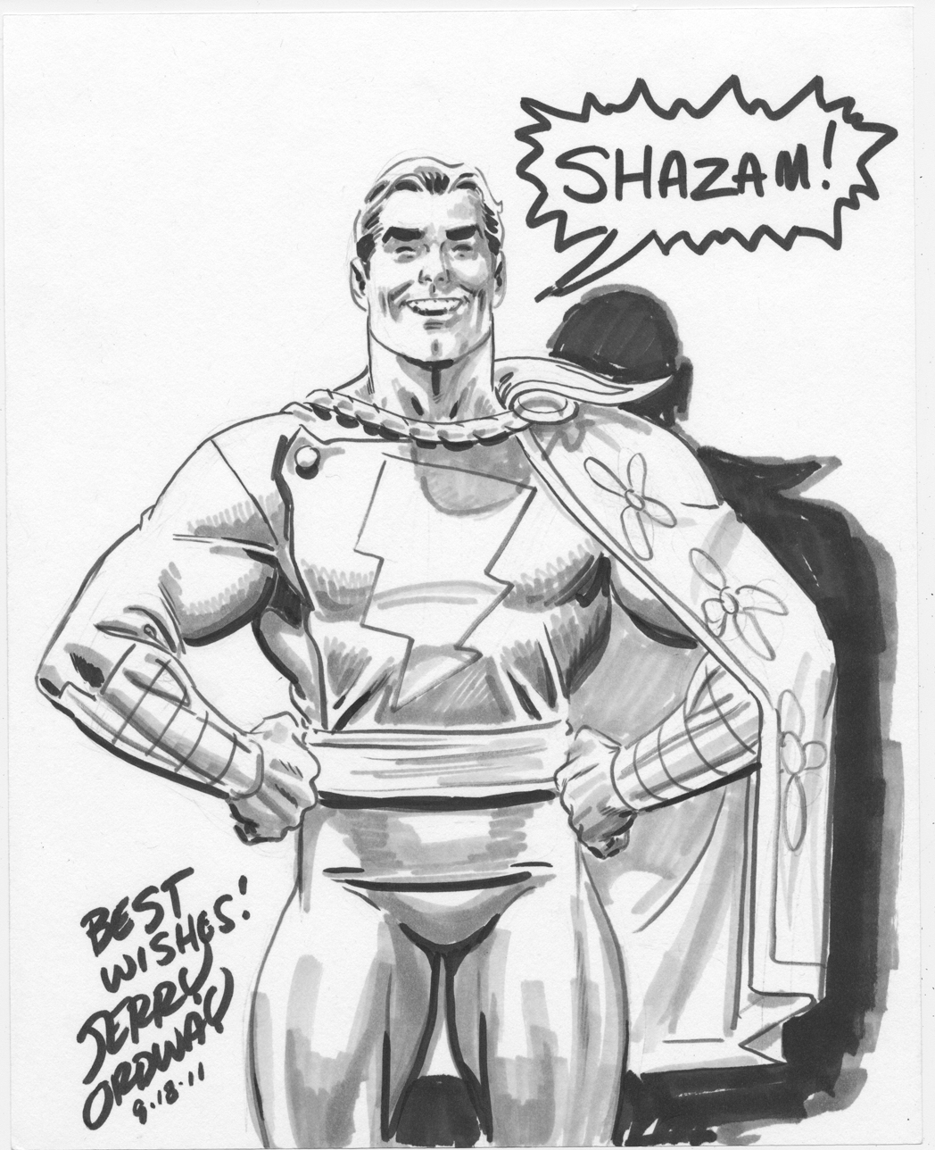Ordster's Random Thoughts: New Captain Marvel drawing