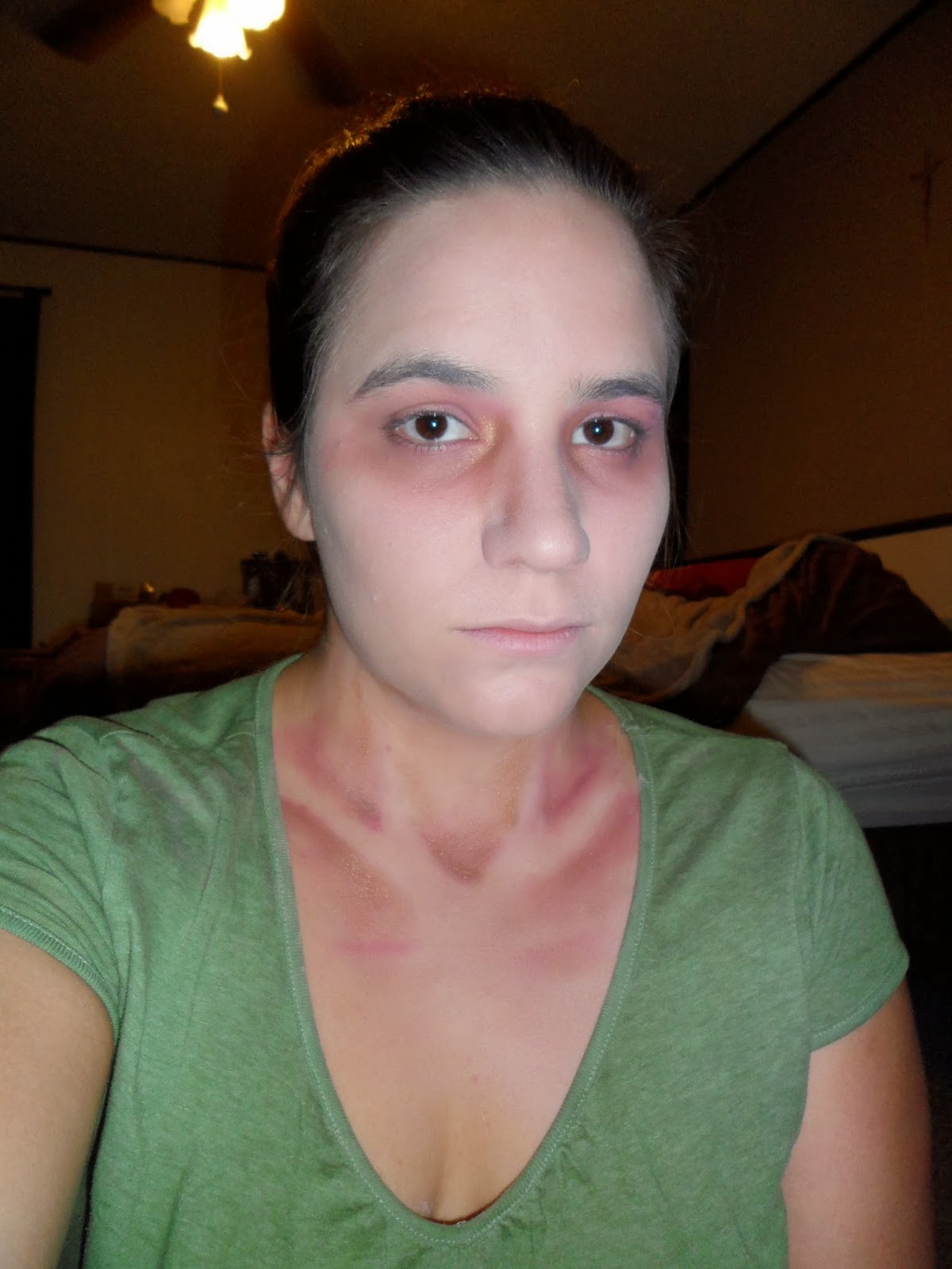 Zombie Makeup How to Part 1