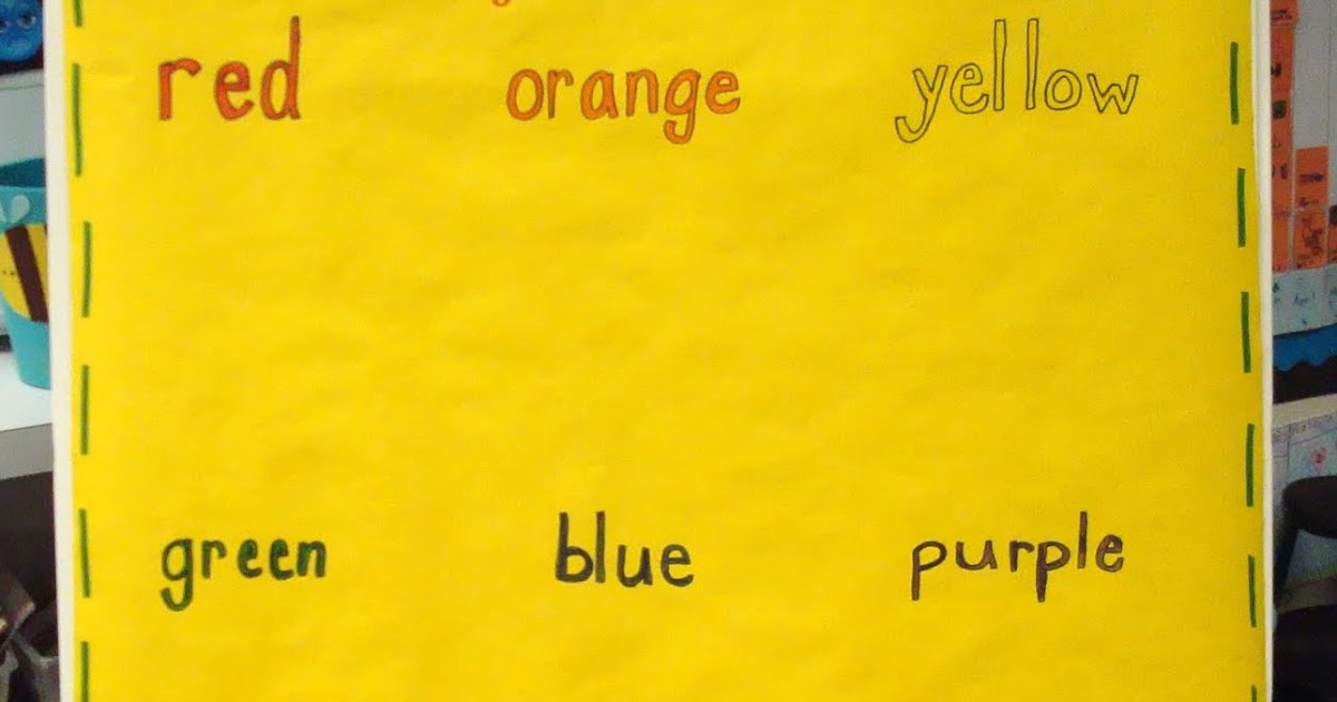 Pencils, Glue, & Tying Shoes Abby's Crayon Adjective Lesson