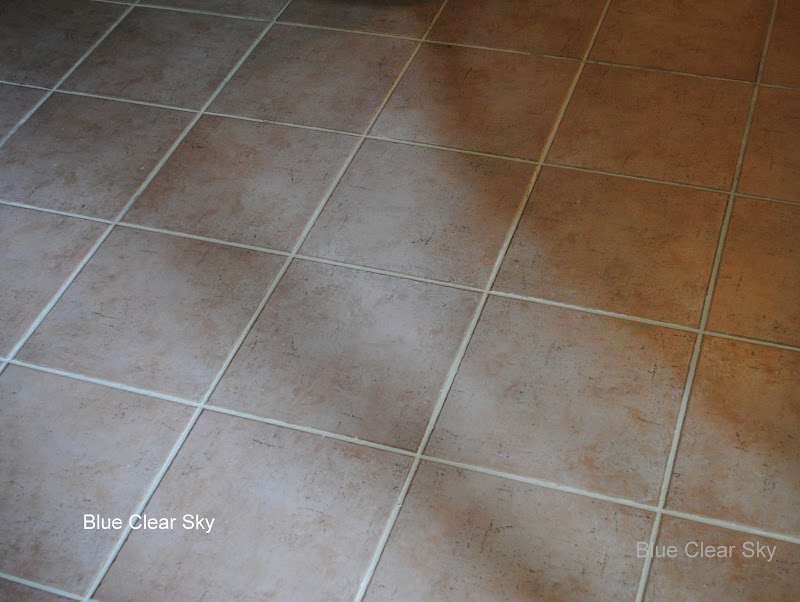 Rustic Maple Grout Refresh by Mapei in our Entry and Half Bath