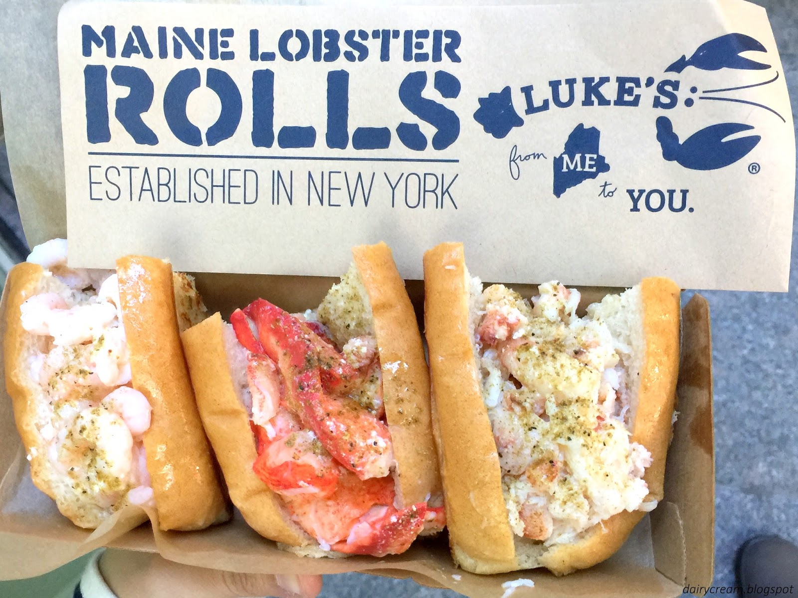 Singapore Japan Food Blog Dairy and Cream Luke's Lobster Japan