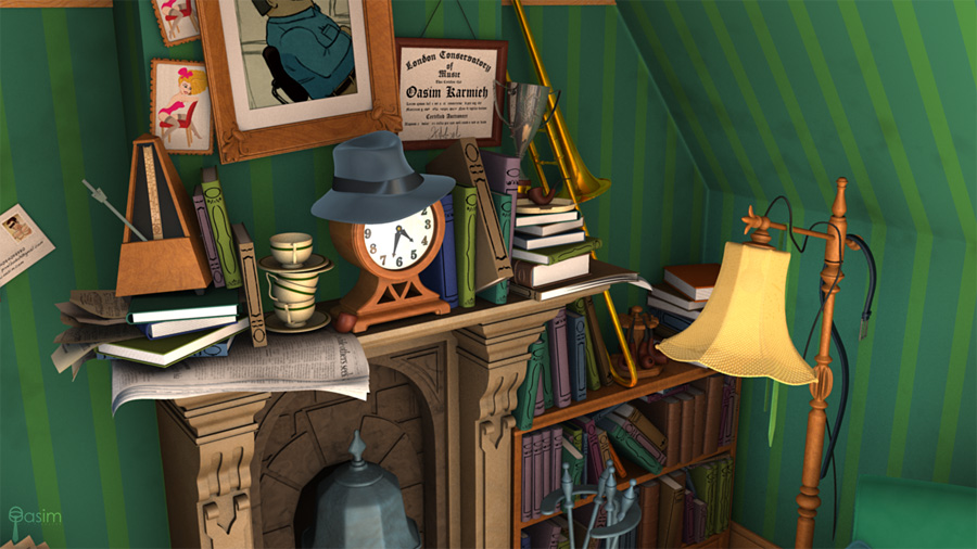 Oasim Karmieh Roger's Apartment from 101 Dalmatians