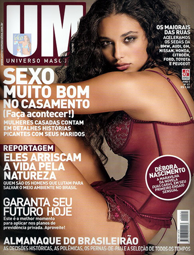 11 Fotos da Débora Nascimento na Revista Um clik para ver Débora Nascimento pelada