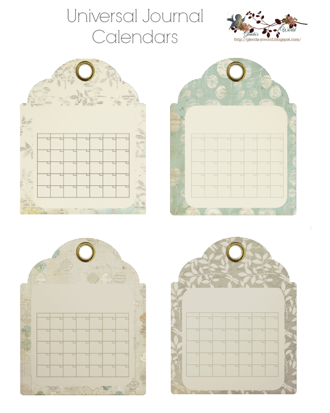 glenda's World : Universal Calendars