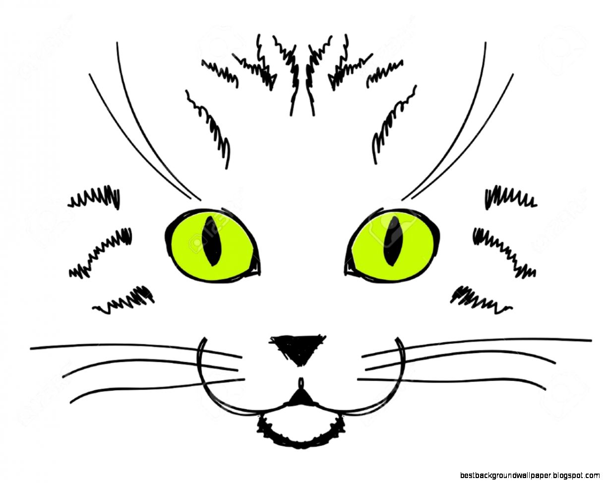 Cute Cat Face Hand Drawing For Your Design Royalty Free Cliparts Cute Cat Face Hand Drawing For Your Design Royalty Free Cliparts