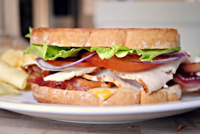 BLT Club Sandwich l SimplyScratch.com