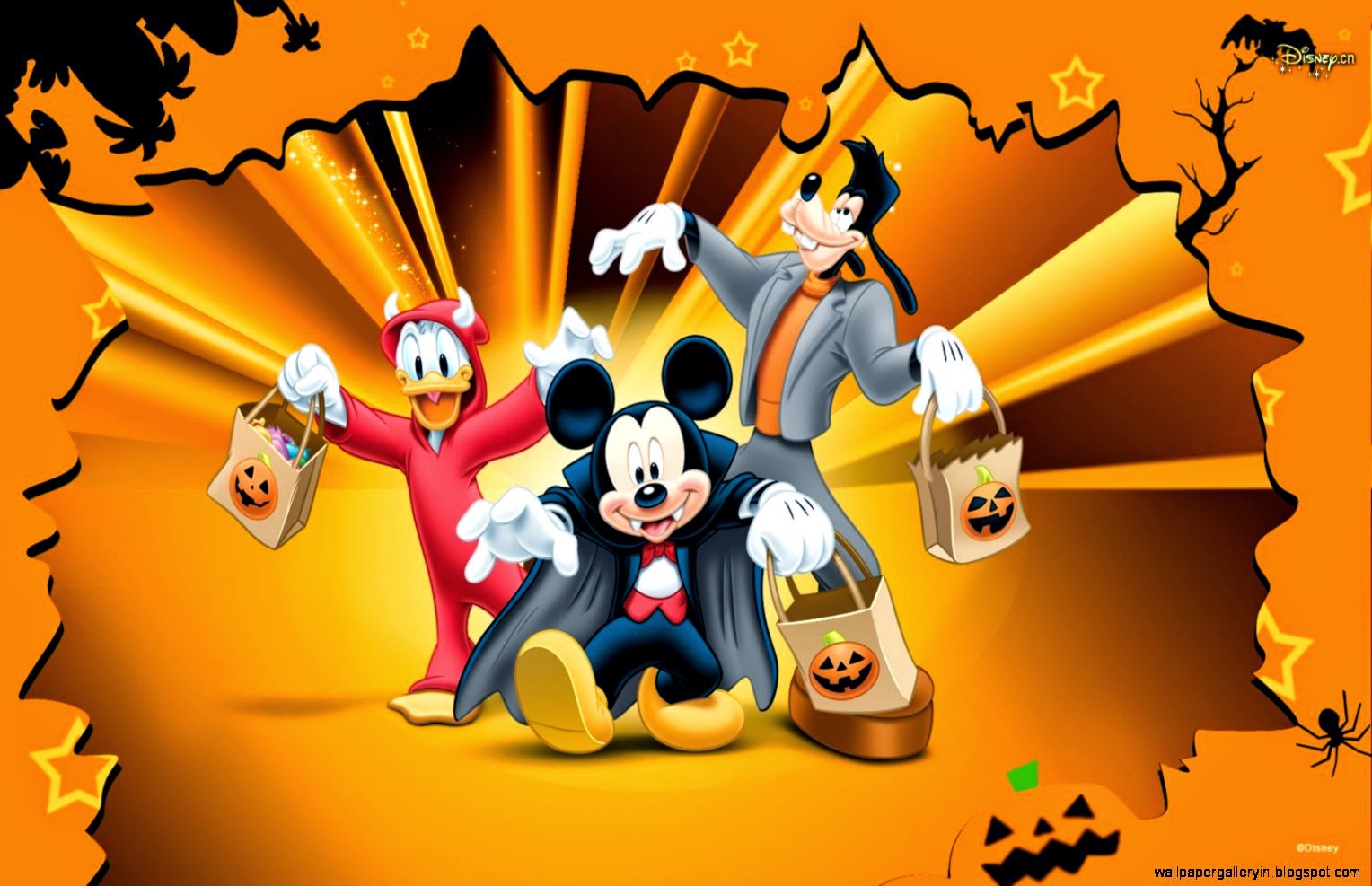 Wallpapers For gt Mickey Mouse Happy Halloween Wallpapers Wallpapers For gt Mickey Mouse Happy Halloween Wallpapers