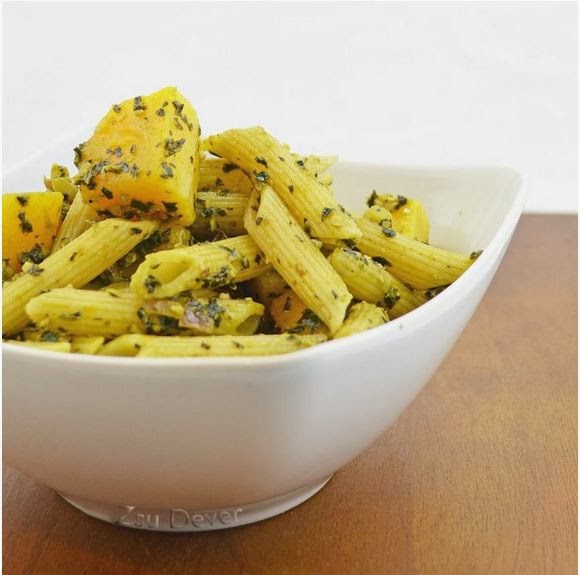 Recipe Penne and Butternut Squash with Kale Pesto This Dish Is Veg