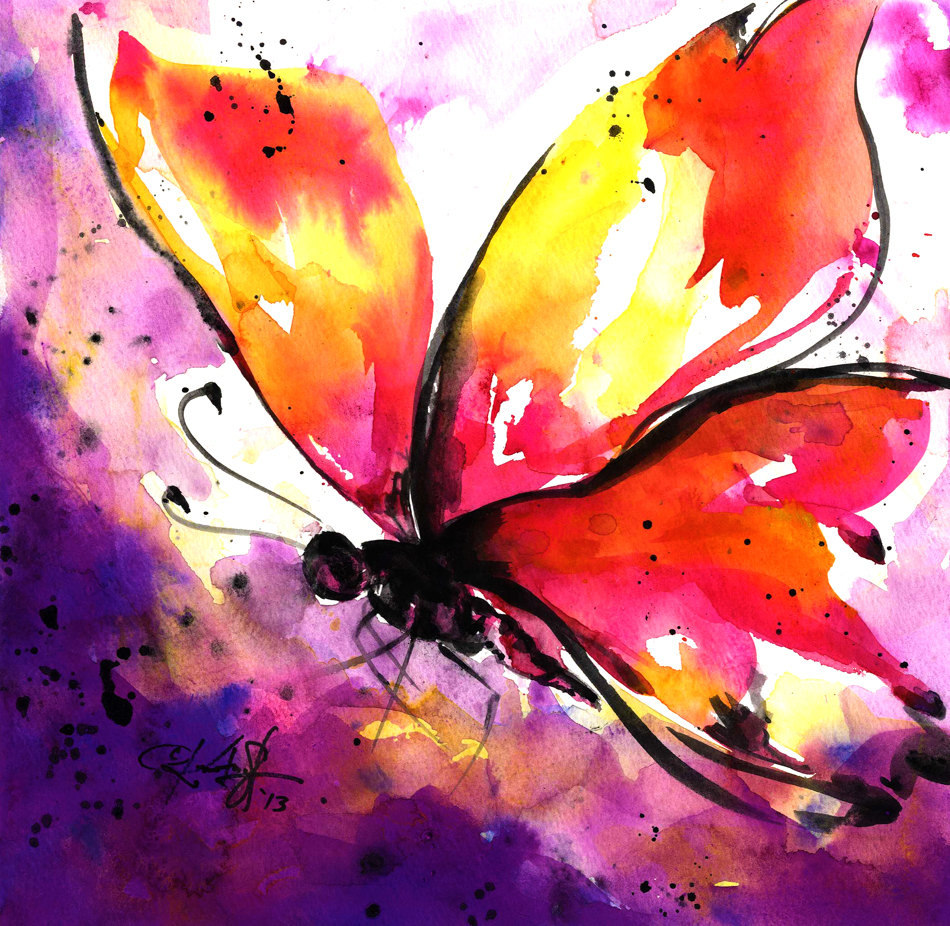 Watercolor Butterfly