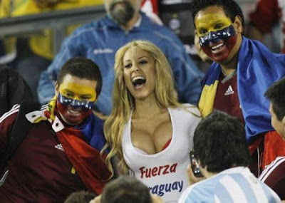 Paraguay Football Fan