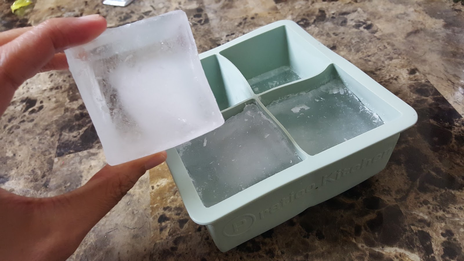 My Product Reviews Large Ice Cube Mold Makes 2.25 Inch Big Ice Cube