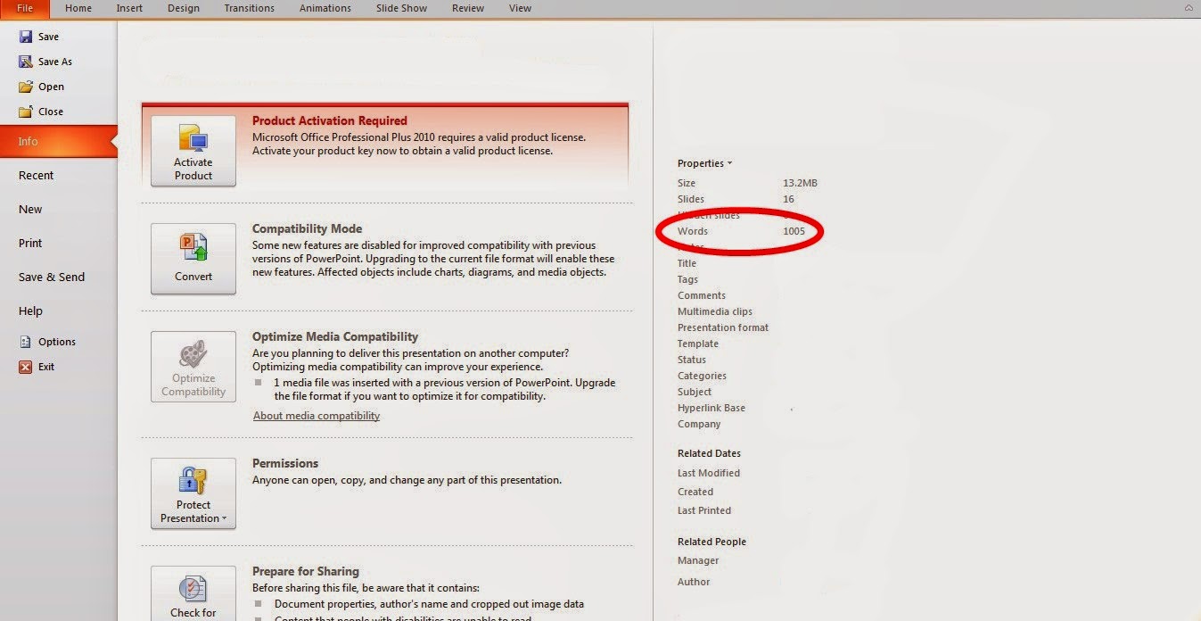 Cara Menghitung Jumlah Kata Dokumen Word Power Point Dan Pdf