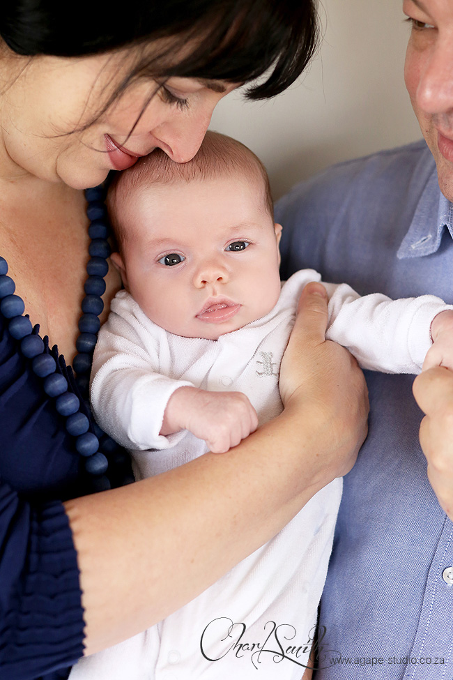 Lifestyle baby shoot Derek (6 weeks old) Studio Photography