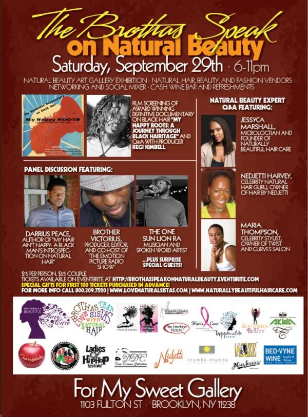Brothas Speak On Natural Beauty Event In Brooklyn Nyc It S