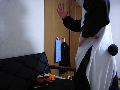パンダ後姿