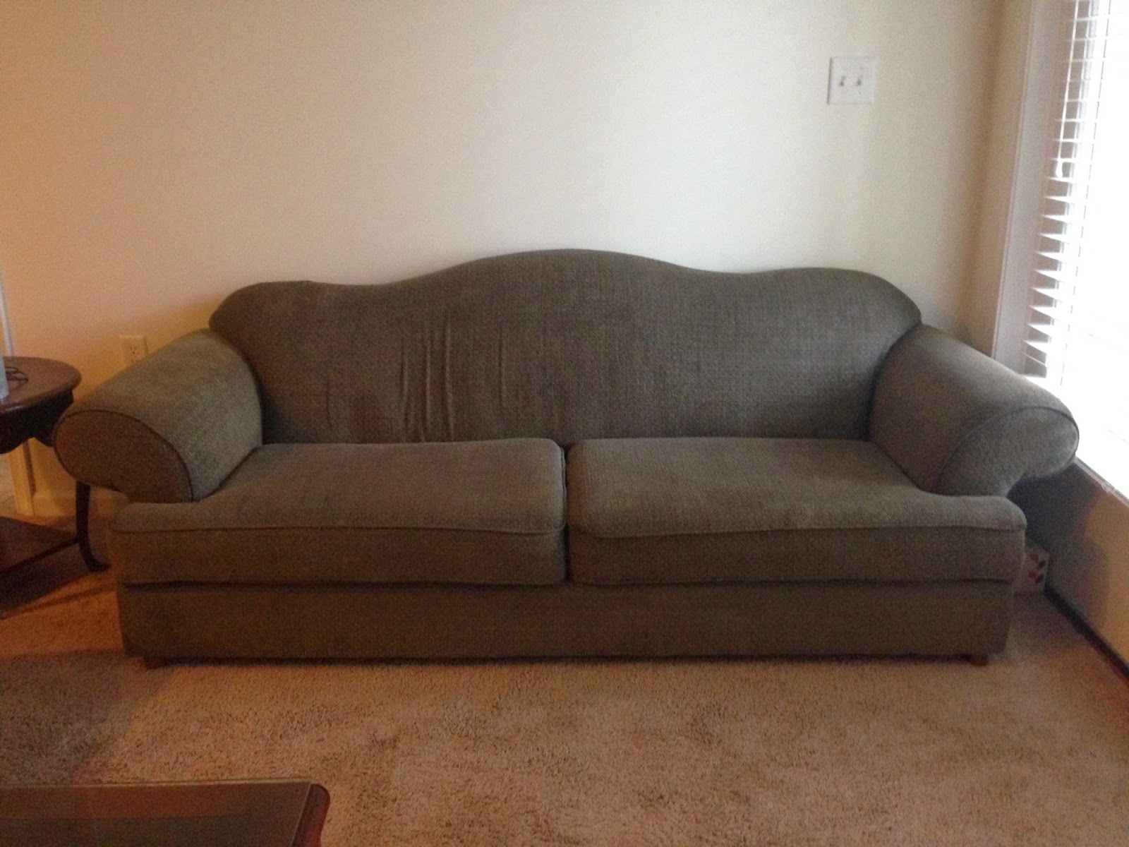 The Sprightly Life Mundane Monday How To "Wash" Your Couch