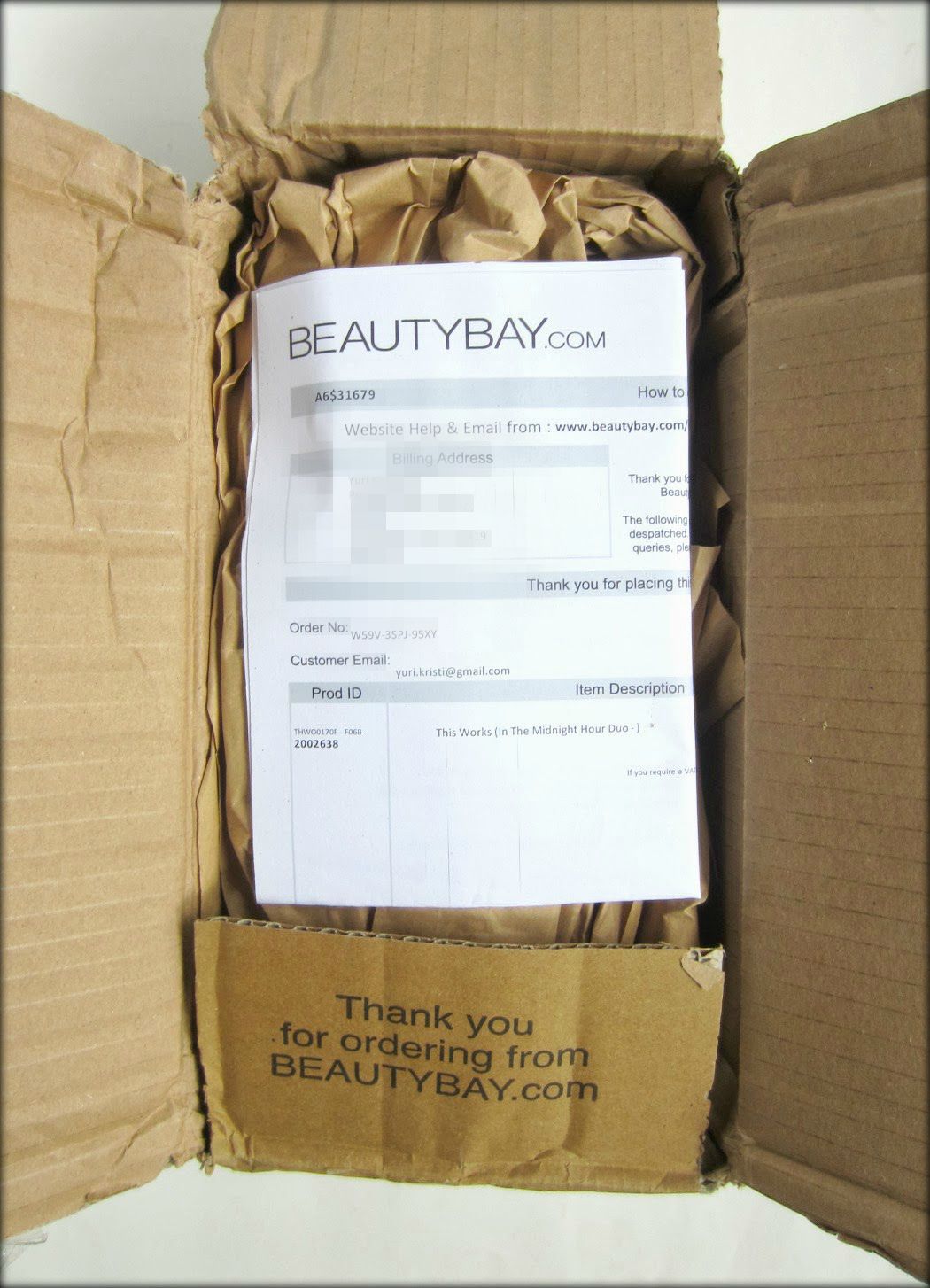 First Purchase of 2014 / Beauty Bay Review Two Thousand Things