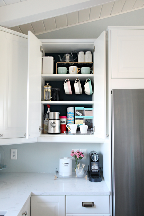 Kitchen Organization Cup Cabinet (1) - The Simply Organized Home