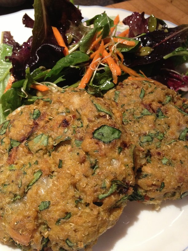 Janine's Real Food Recipes Grain Free Quinoa Salmon Cakes