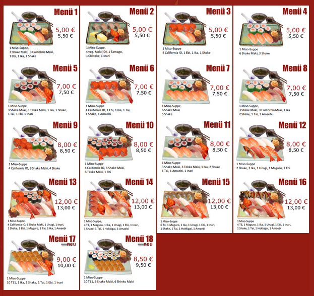 Mit Zuenia Durch Berlin Sushi Sushi Sushi