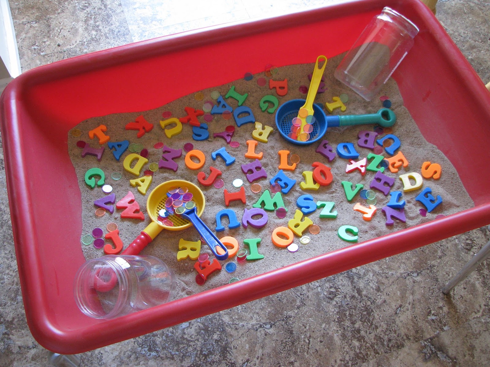Teacher April's Preschool The Sensory Table