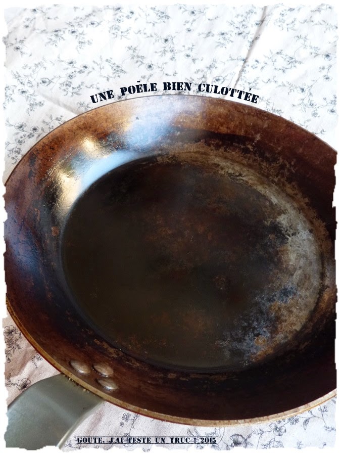 Cuisiner à l’ancienne 5 le fer, le culottage et le nettoyage sans eau Goûte, j