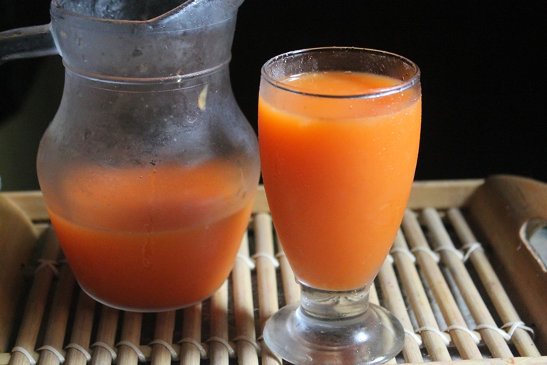 Carrot, Orange & Ginger Juice Recipe Beta Carotene Booster Juice
