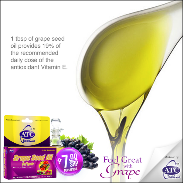 ATC GRAPE SEED OIL Healthy Skin equals No Filter Selfie It's Me, Gracee
