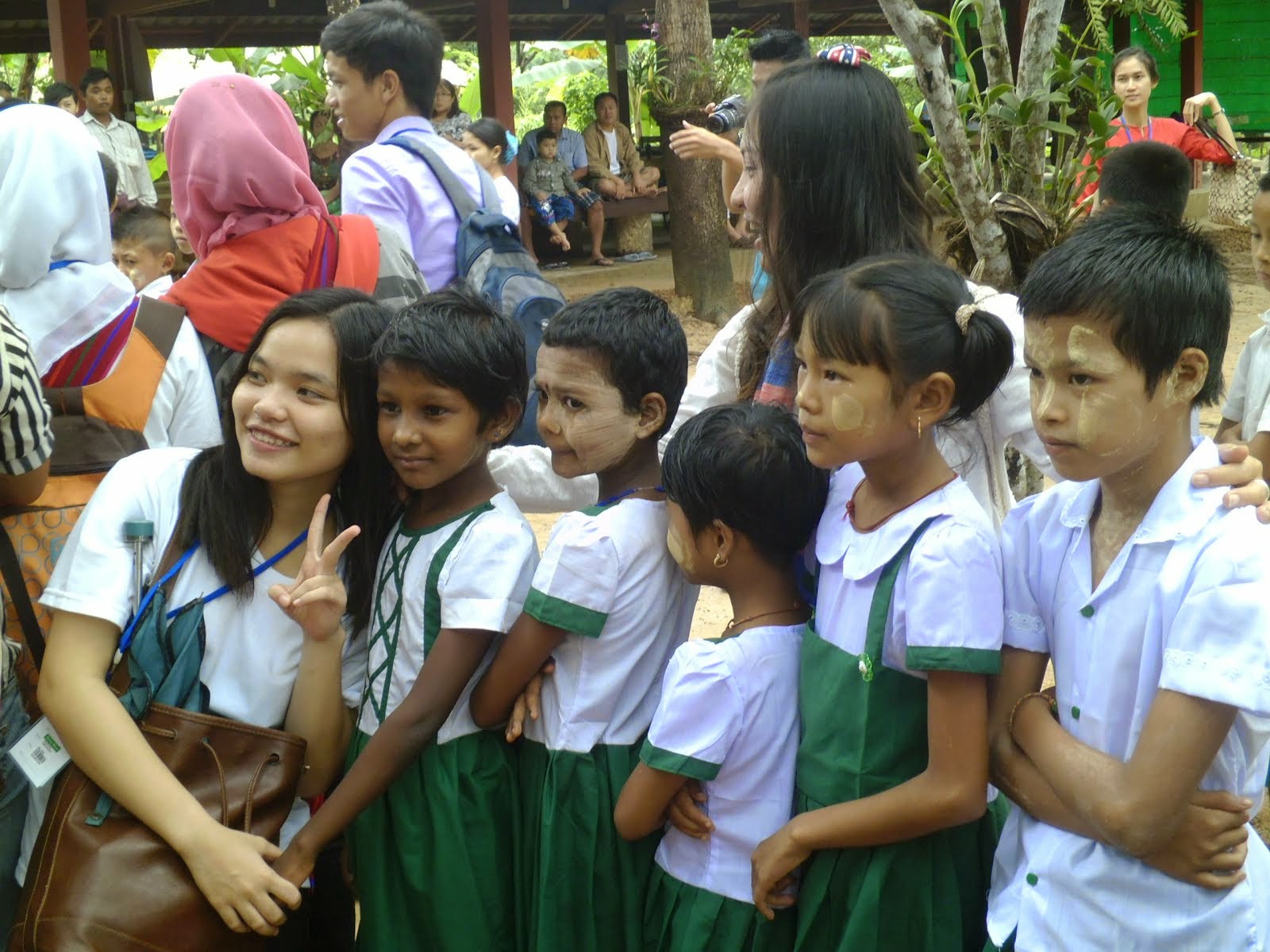School Visit by RCYPM Participants in Burma, 2014