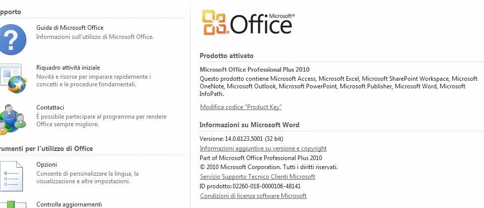 Crack Per Attivare Microsoft Office 2010