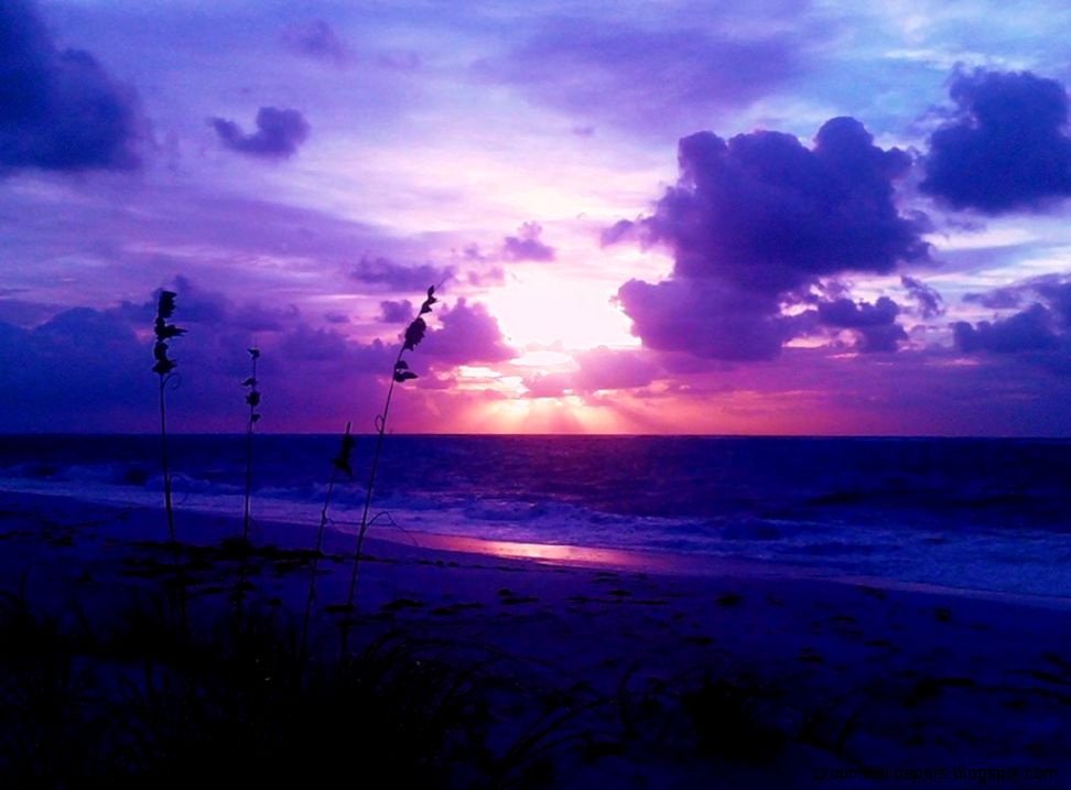 Purple Sunrise Wallpaper | Zoom Wallpapers