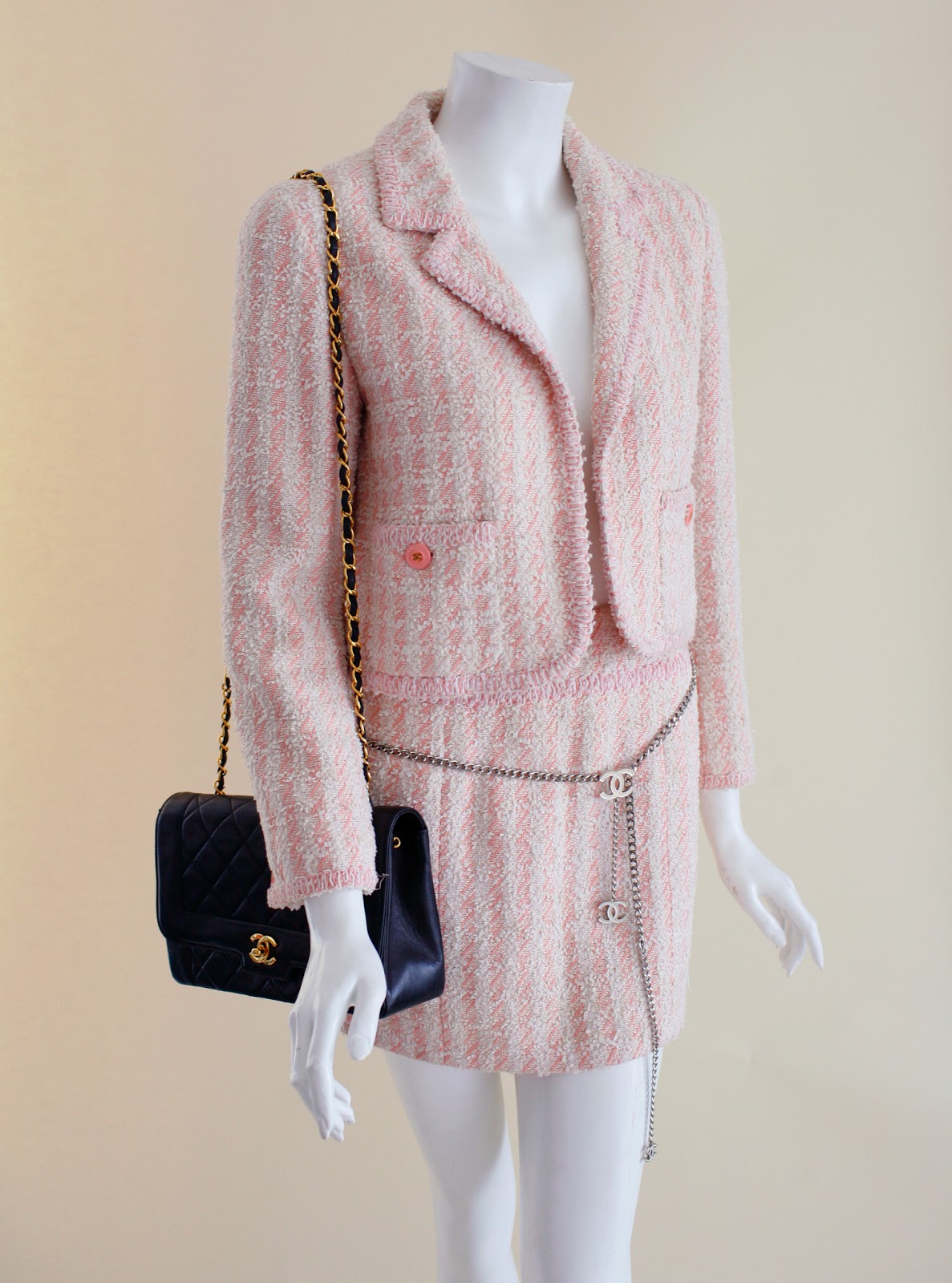 Sareh & Jones - We specialize in buying and selling luxury designer  pre-owned fashion.: CHIC & PINK CHANEL SUIT