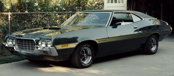 Ford Gran Torino for powerful cars from movies
