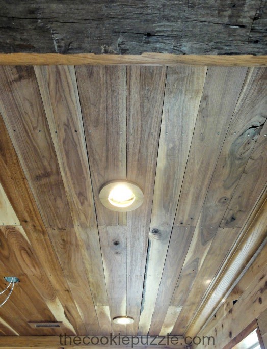 Wood Planked Ceiling
